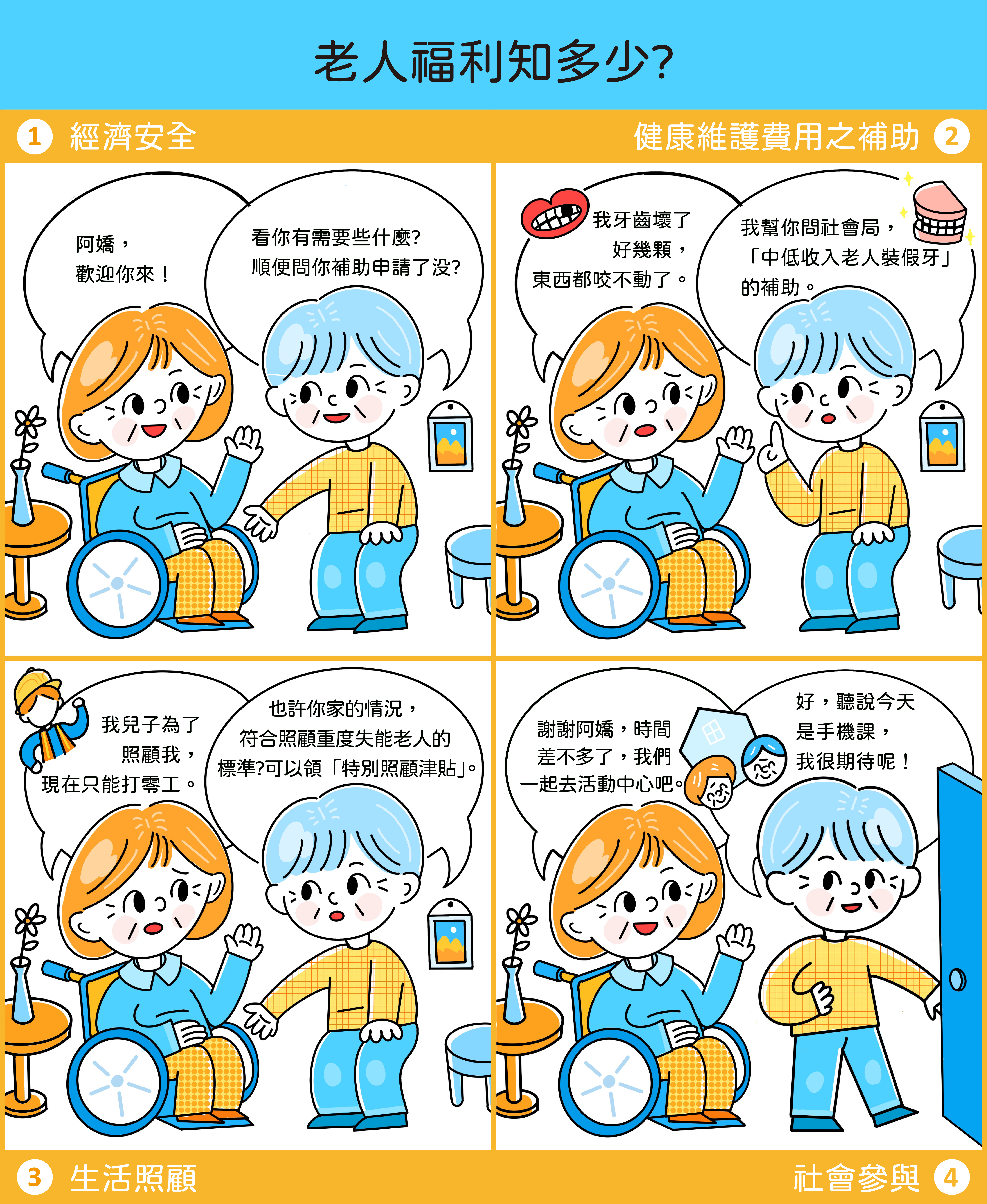 老人福利知多少？封面圖